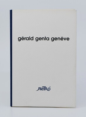 Gerald Genta Retro Broschüre Manuell