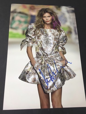 LYKKE MAY ANDERSEN Model In-person 2015 signed Foto 20 x 30  Autogramm SEXY 