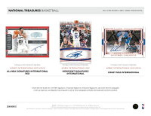 2023-24 Panini National Treasures NBA Basketball Factory Sealed Hobby Box - Picture 4 of 7