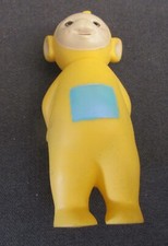 Vintage Hasbro 1998 Ragdoll Teletubbies Laa-Laa Yellow Plastic Toy 6 Figure