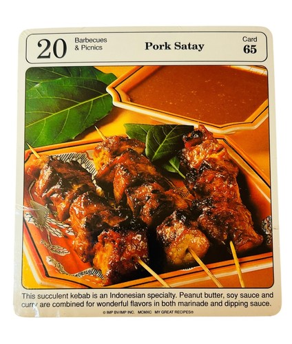 Vintage My Great Recipe Cards New Sealed *Choose Your Pack* - Picture 59 of 79
