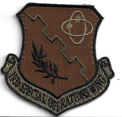 USAF PATCH  193 SPECIAL OPS WING  AIR COMMANDO US AIR FORCE SQUADRON PATCH