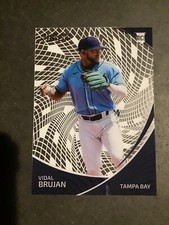 2022 Chronicles Baseball Vidal Brujan Clear Vision Rookie Card Tampa Bay Rays