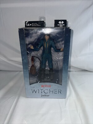 McFarLane ToyS netflix The Witcher Jaskier figure CiB - Item sealed Box Is Torn