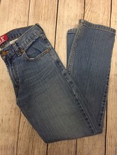Boy  s LEVI  S 514 Blue Jeans, size 14 reg, 27x27 Slim/Straight