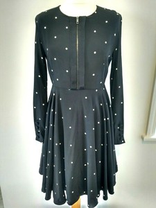 black silk dress long sleeve