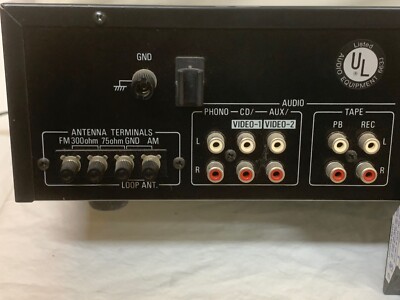 Denon Precision audio component A/V Receiver Model DRA-35V