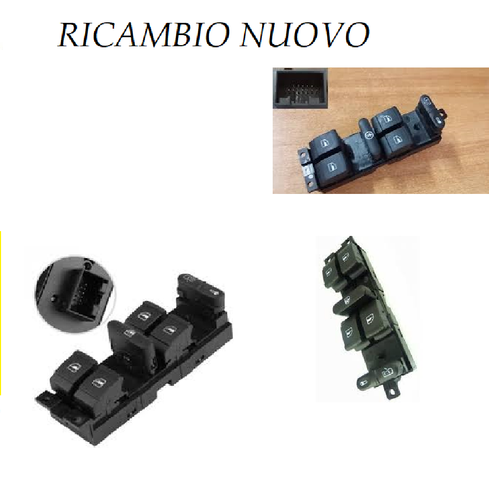 Interruttore Alzacristallo Elettrico Per Suzuki Jimny - Ricambio Compatibile Con Comando Finestrino - Foto 4