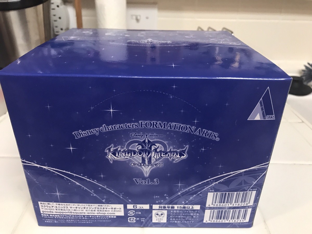 Kingdom Hearts II Formation Arts Vol. 3 ~ Sealed Case - 6 boxes