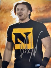 Heath Slater WWE Signed 8x10 NEXUS Photo