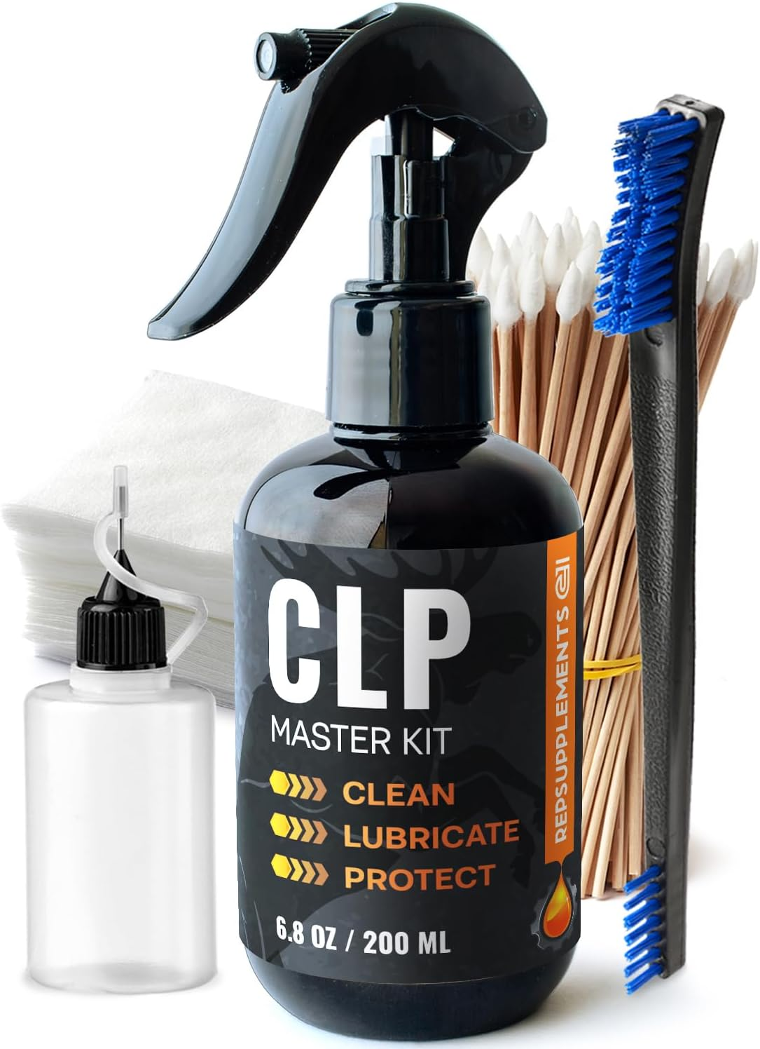 Clp Gun Cleaning Oil Kit 3-In-1 Cleans, Lubes, Protects - 6.8 Oz Sprayer Clp Gun
