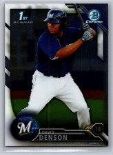 2016 Bowman #BCP30 David Denson Chrome Prospects *BW