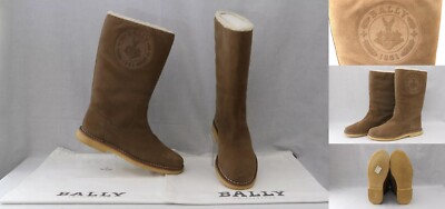BALLY/Switzerland/SULBKANDER/women boots/chamois leather/sheepskin/EU 41/bags