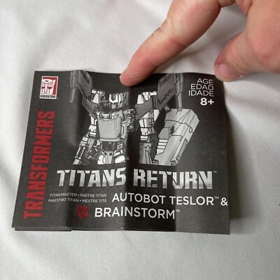 Transformers Titans Return, Reveal the Shield, Star Wars Instruction Booklets
