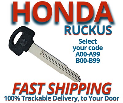 #ad #ad Honda Ruckus Keys 2003 2024 Replacement Key Cut to your Code A00 A99 B00 B99 $12.99