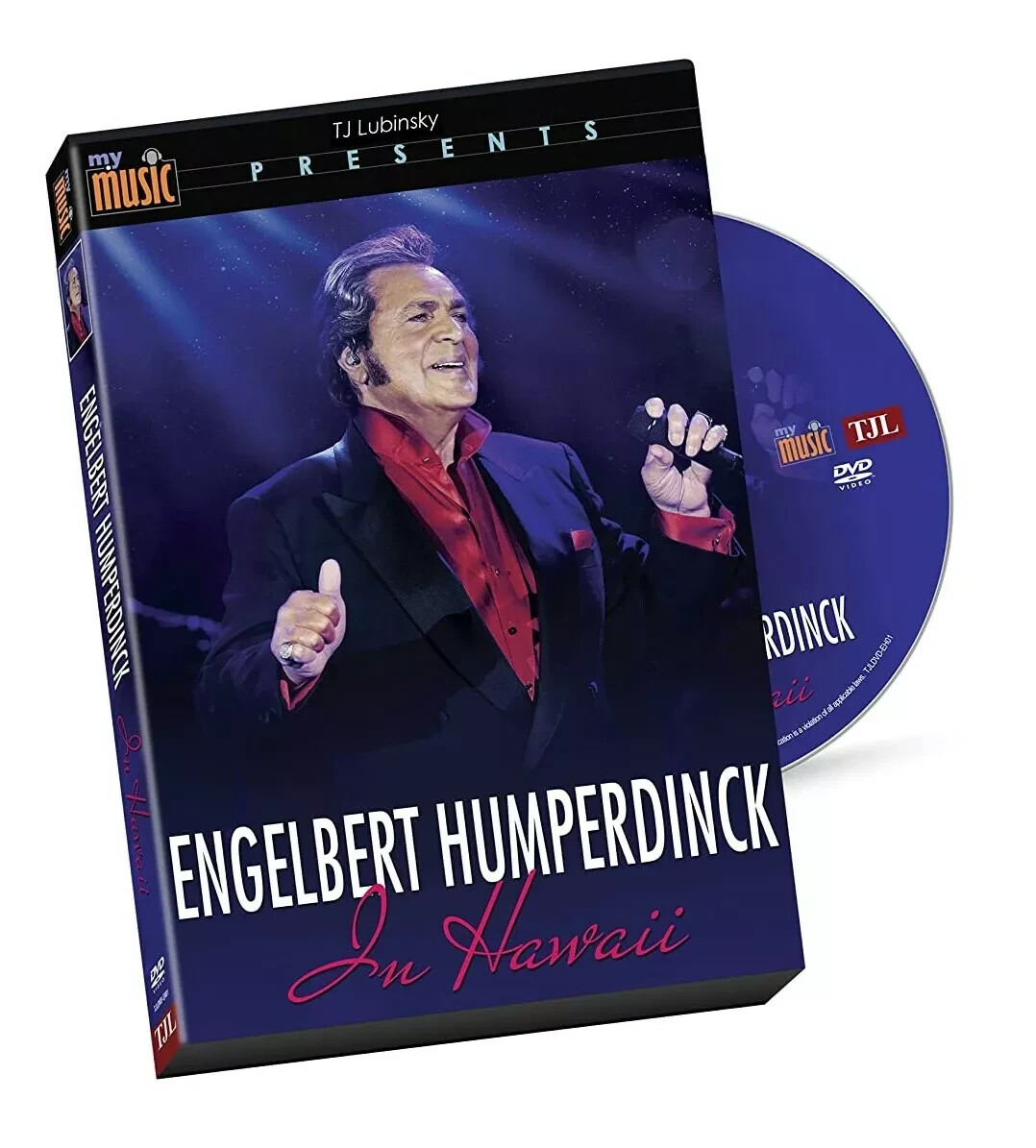 Engelbert Humperdinck Live in Hawaii My Music DVD TJ Lubinsky