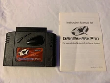 Nintendo 64 GameShark Pro W/ Manual!*