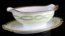 Noritake Watteau Gravy Boat with Attached Underplate 3735