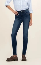 KUT from the Kloth L86728 Dark Blue Mia High Rise Slim Fit Skinny Jeans Size 8
