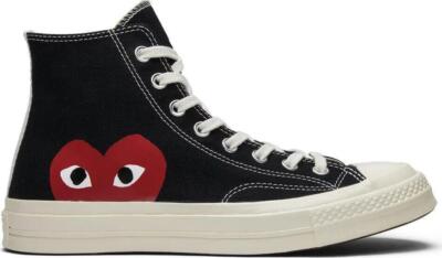 Size 9 - Converse Chuck Taylor All Star High x Comme des Garcons Play 2015