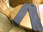 Vintage Women's Jones of New York Sports Navy Blue Straight Leg Slacks, Size 8 — photo 4