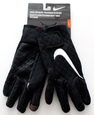 Nike Sphere Training Grip Gloves Men's Small Black/White