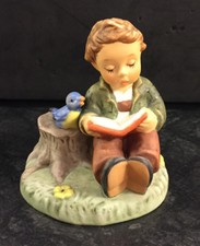 Göbelfigur Berta Hummel  BH 111 Singing Lesson Gesangsstunde Junge Göbel Figur 