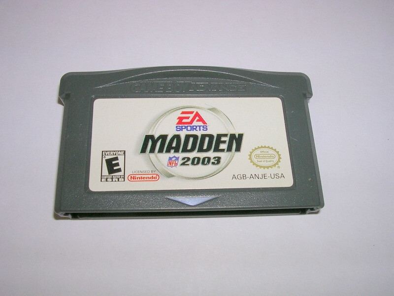 Madden NFL 2003 (Game Boy Advance GBA) Original Game