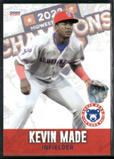Kevin Made 2022 South Bend Cubs Midwest League Champs Team Set