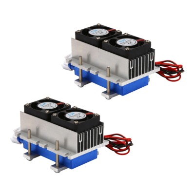 2x 144W Thermoelectric Peltier Cold Cooler 12V Semiconductor System8268- 