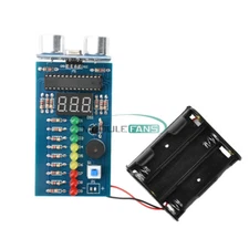 DIY Ultrasonic Ranging Alarm Kit Ultrasonic Distance Measurer Soldering Practice