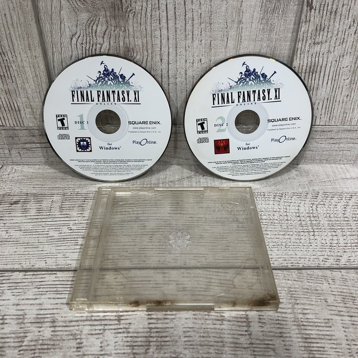 Final Fantasy XI 11 Online (PC CD-ROM Game) 2 Discs + Case GUC | eBay