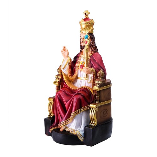The King Statues Jesus Christian Gifts Home Decor God Idol Showpiece for Table - Picture 2 of 5