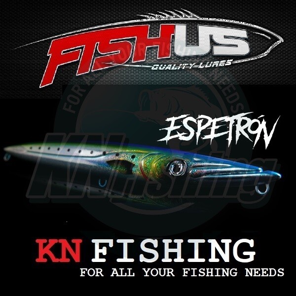 Anzuelo FISHUS Espetron 195 CH: Potencia Y Precisión Para Tus Capturas Más Grandes