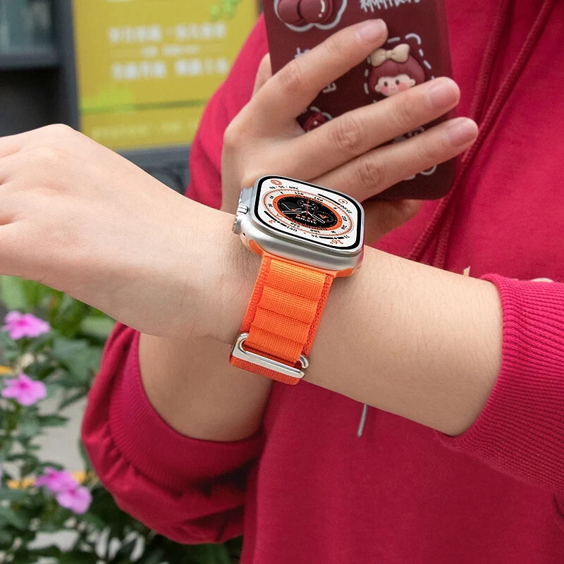 Correa de reloj Alpine Loop para Apple Watch Band 11 10 9 8 7 6 SE 5 4 3 2 1 Ultra 2 Foto 4 de 4