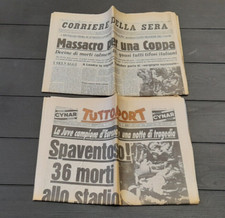 JUVENTUS CAMPIONE D'EUROPA - MASSACRO PER UNA COPPA - UEFA TUTTOSPORT 1985
