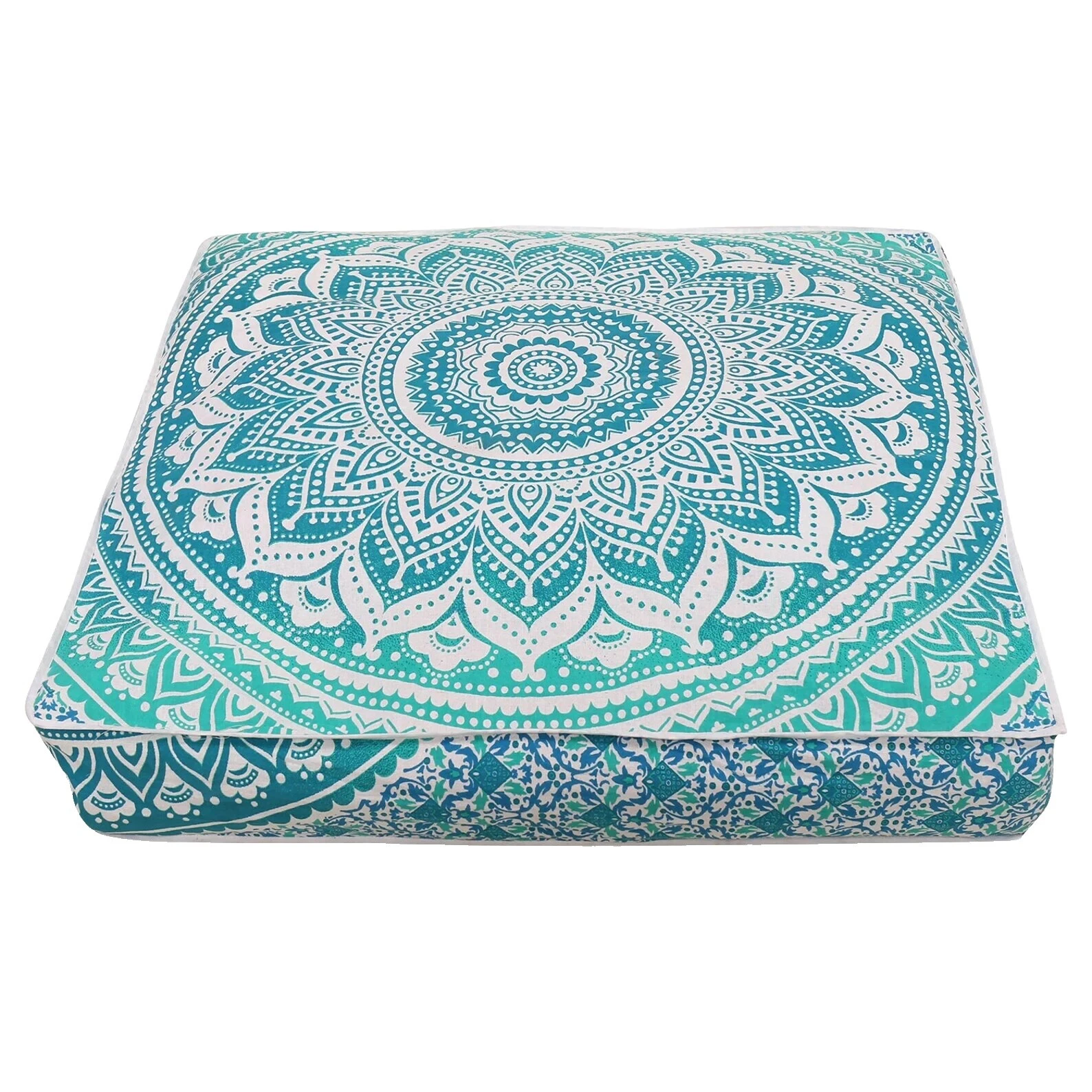 Square Traditional Floor Cushion Home Décor Pillows