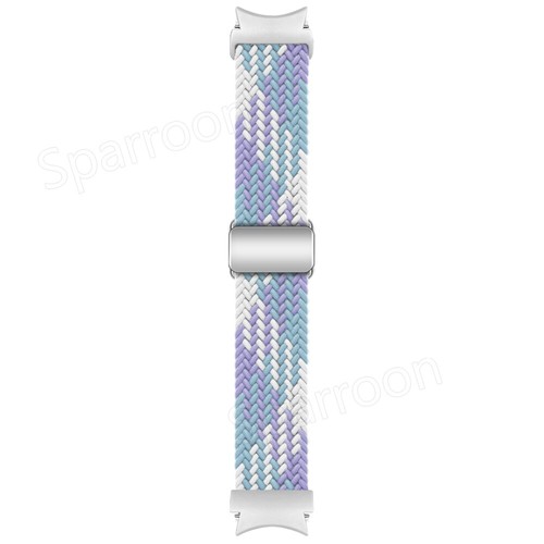 Cinturino nylon magnetico Quick Fit per Samsung Galaxy Watch FE 7 4 5 6 Classic - Foto 106 di 106