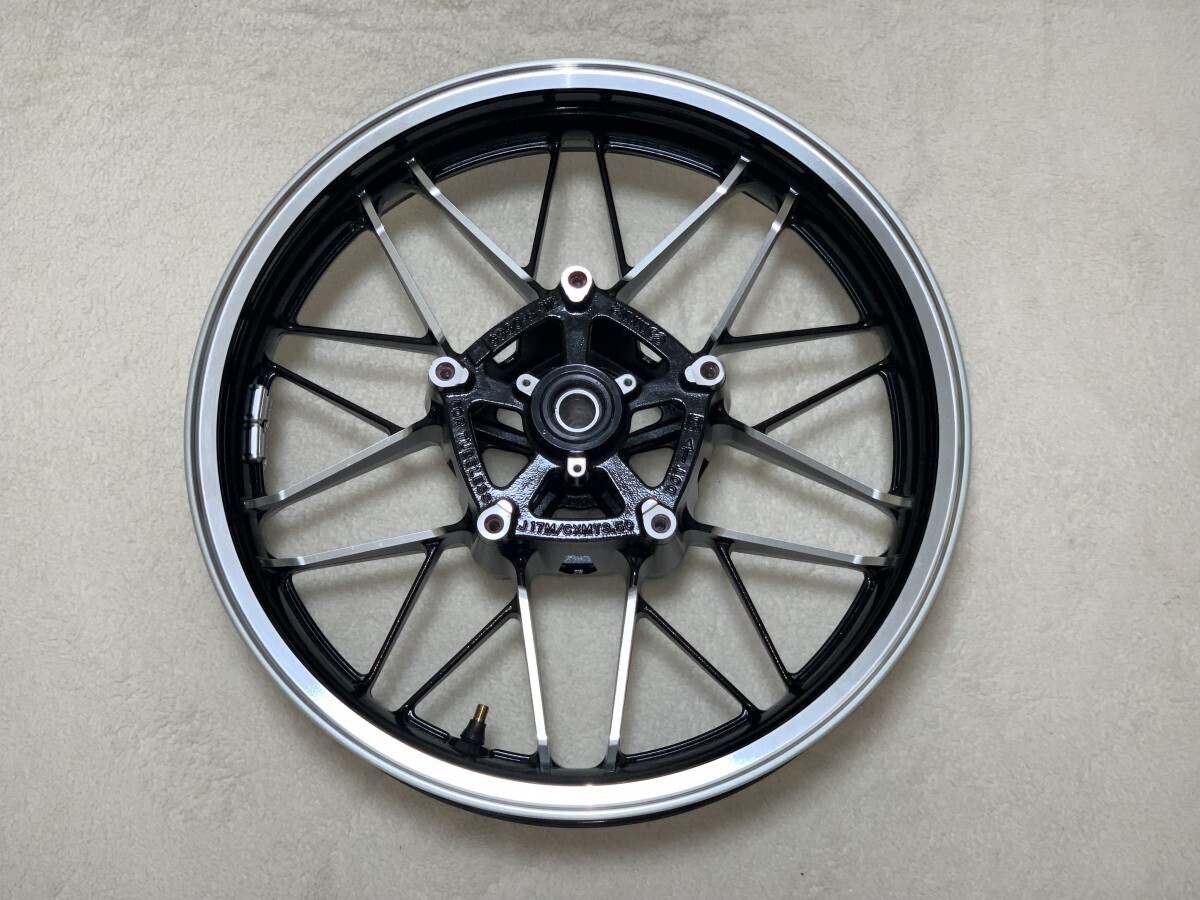 Genuine Kawasaki Z900RS Front Wheel 41073-0780-60P Black | eBay