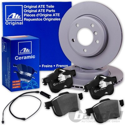 ATE BREMSSCHEIBEN 310mm + CERAMIC BELÄGE VORNE passend für BMW 5er E60 E61