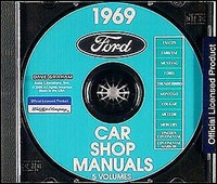 1969 Lincoln Continental & Mark III Werkstatthandbuch CD Reparaturservice 3
