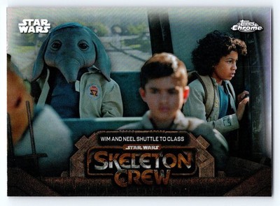 2025 Topps Chrome Star Wars #SC-2 Wim and Neel Shuttle To Class Skeleton Crew