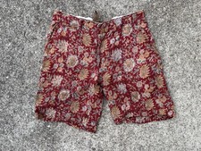 Vintage 1990s Polo Ralph Lauren All Over Print Floral Shorts Size 35 Linen