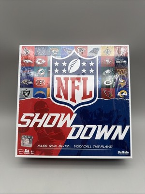 NFL Football Board Game SHOWDOWN You Call The Plays by Buffalo Games Sealed Box
