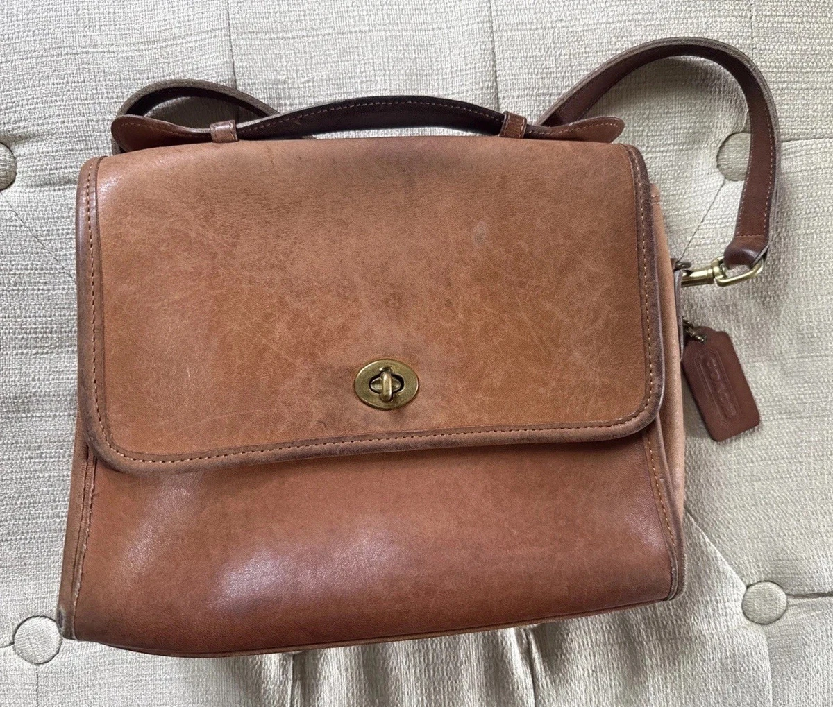 Coach Legacy Turn Lock Satchel/Top Handle Bag Handbags & Bags for