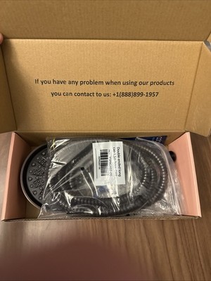 Cobbe KSCD403-3 2.5GPM 6 Function Matte Black Shower Head with Filters