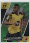 2021 Topps Chrome Bundesliga Soccer Green Wave Youssoufa Moukoko #28