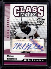 2006 Topps Draft Picks & Prospects #CM-MR Michael Robinson Autographs