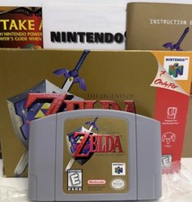 Zelda Ocarina of Time Nintendo 64 N64 Authentic Complete In Excellent Box CIB