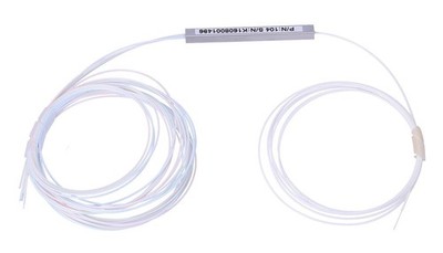 Glasfasersplitter PLC 1:4 0,9mm Lichtwellenleiter-Splitter ohne Stecker 1,5m